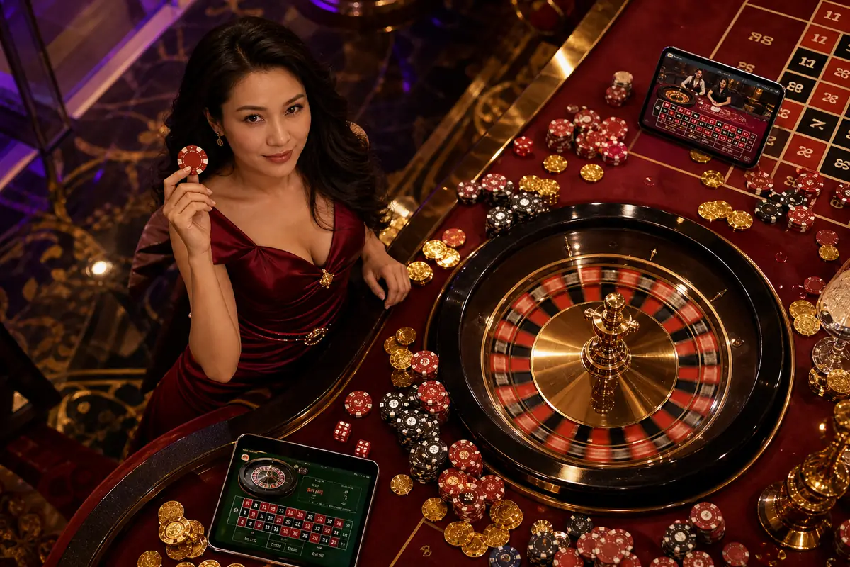 mibox888 casino live dealer meja baccarat